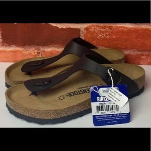 Women’s Birkenstock Gizeh BS Sandals Black Size 7